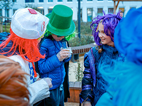 Ребята проходят квест 13 карт